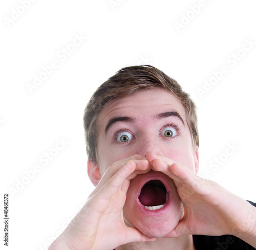 Photo: Teenager ruft Teenager ruft