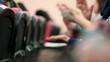 Vídeo: Applaudissement at a conference Applaudissement at a conference