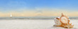 Am Meer Banner Hintergrund