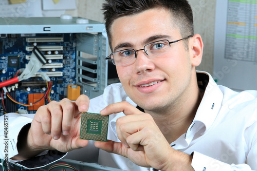 Photo: Montage CPU Montage CPU