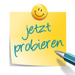 Werbung - jetzt probieren