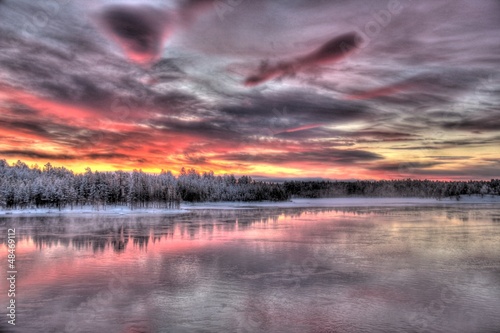 Photo: Paysages de la Laponie finlandaise Paysages de la Laponie finlandaise