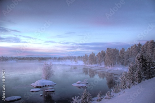 Photo: Paysages de la Laponie finlandaise Paysages de la Laponie finlandaise