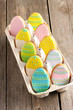 Foto: Easter homemade gingerbread cookie Easter homemade gingerbread cookie
