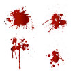 Blood splatters