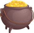 Vector: The mythical pot of gold The mythical pot of gold