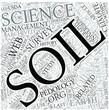 Soil science Disciplines Concept