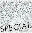 Special education Disciplines Concept