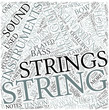 String instrument Disciplines Concept