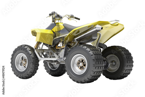 Illustration: Quad isolated Quad isolated