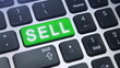 Buy and Sell keys on a computer keyboard.