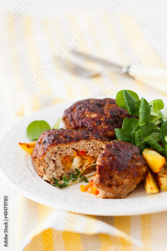 Photo: minced meat patties minced meat patties