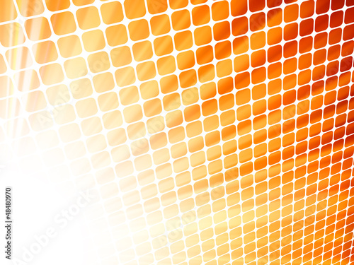 Vector: Red yelloe rays light 3D mosaic. EPS 8 Red yelloe rays light 3D mosaic. EPS 8