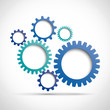 Abstract gear background