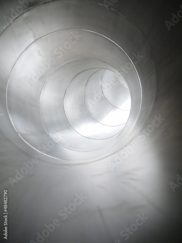 Photo: Metal tube industrial Metal tube industrial