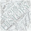 World history Disciplines Concept