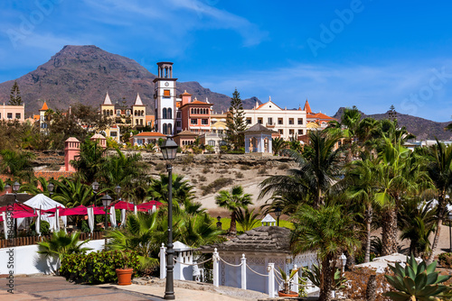 Photo: Beach Las Americas in Tenerife island - Canary Beach Las Americas in Tenerife island - Canary