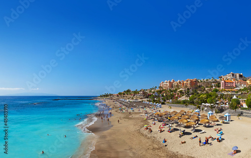 Photo: Beach in Tenerife island - Canary Beach in Tenerife island - Canary