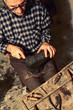 cobbler at work