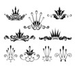 Decorative crown elements
