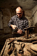 cobbler at work