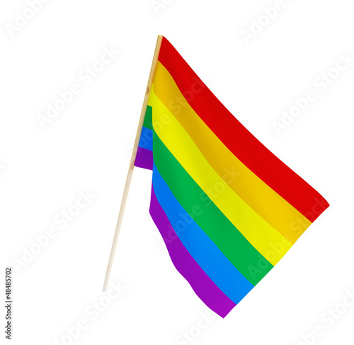 Illustration: gay and lesbian flag gay and lesbian flag