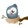 vogel nest cartoon