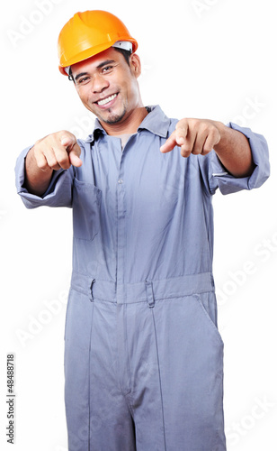 Photo: Cheerful Worker Cheerful Worker