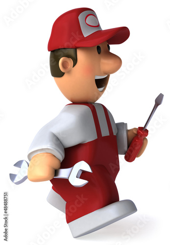 Illustration: Fun mechanic Fun mechanic