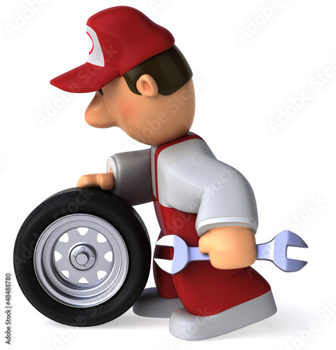 Illustration: Fun mechanic Fun mechanic