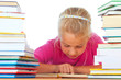 kleines mädchen unter leistungsdruck schule