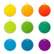 Vector: Color Labels Set Color Labels Set