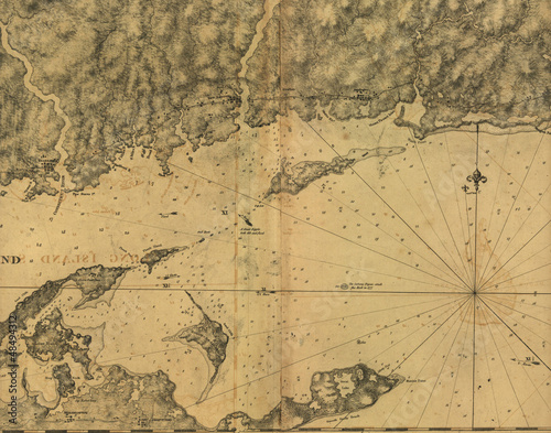 Photo: old map old map