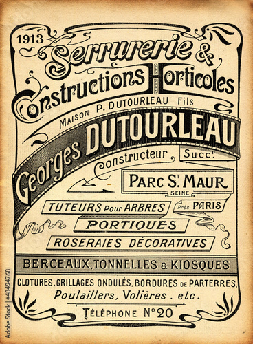 Illustration: Affiche Art Nouveau Affiche Art Nouveau