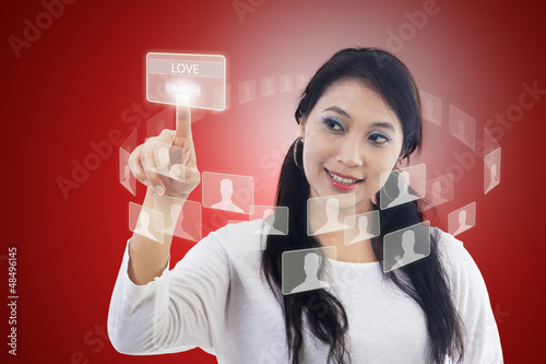 Photo: Attractive woman looking for love Attractive woman looking for love