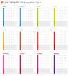 Calendario 2014 español Typ F