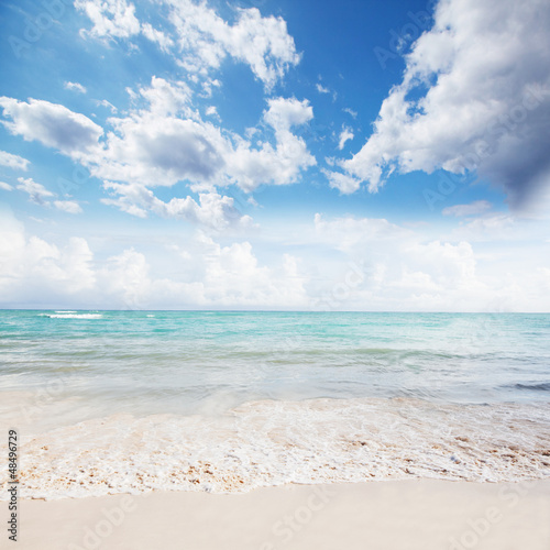 Photo: Beautiful ocean and sky. Beautiful ocean and sky.