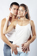 Beautiful athletic couple