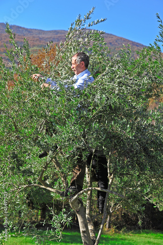 Photo: man at work man at work