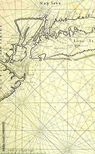 Photo: old map old map