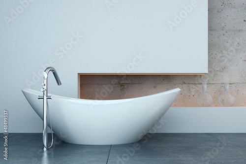 Illustration: Exclusive Luxury Modern Bathroom Interior Exclusive Luxury Modern Bathroom Interior