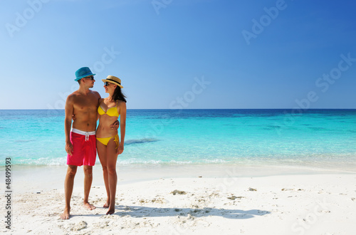 Photo: Couple on a beach Couple on a beach