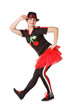 playful clown