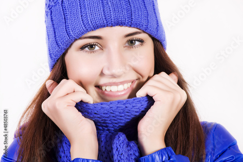 Photo: Winter beautiful girl Winter beautiful girl