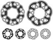 celtic ornamental knotwork design