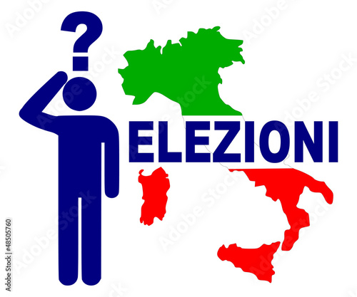 Vector: Elezioni - elettori - exit poll - indecisione Elezioni - elettori - exit poll - indecisione