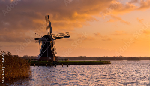 Photo: Wind Mill molen Netherlands Wind Mill molen Netherlands