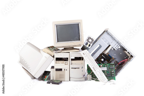 Photo: electronic waste electronic waste