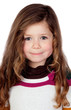Pretty girl with long hair