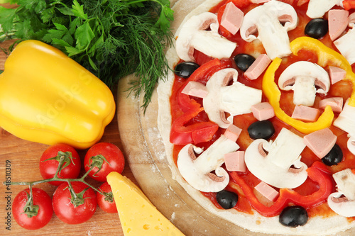 Photo: process of making pizza process of making pizza